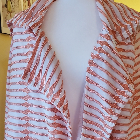 KAKTUS SWING JACKET, size medium, peach/white, excellent condition - Picture 3 of 12